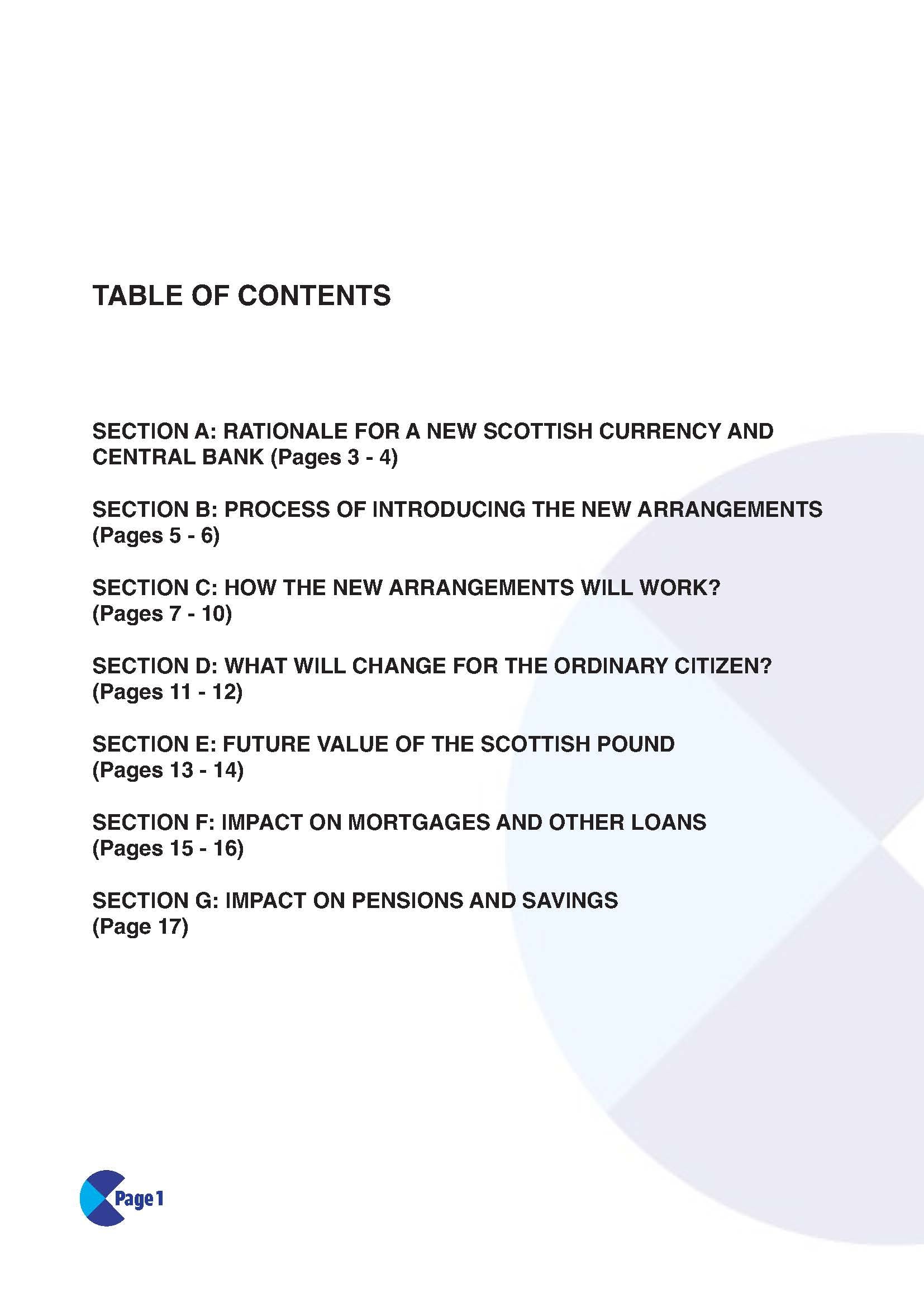 Currency Question & Answer Report